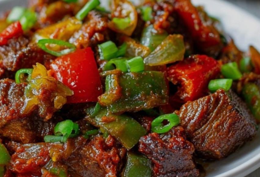 Assorted Goat with Vegetables