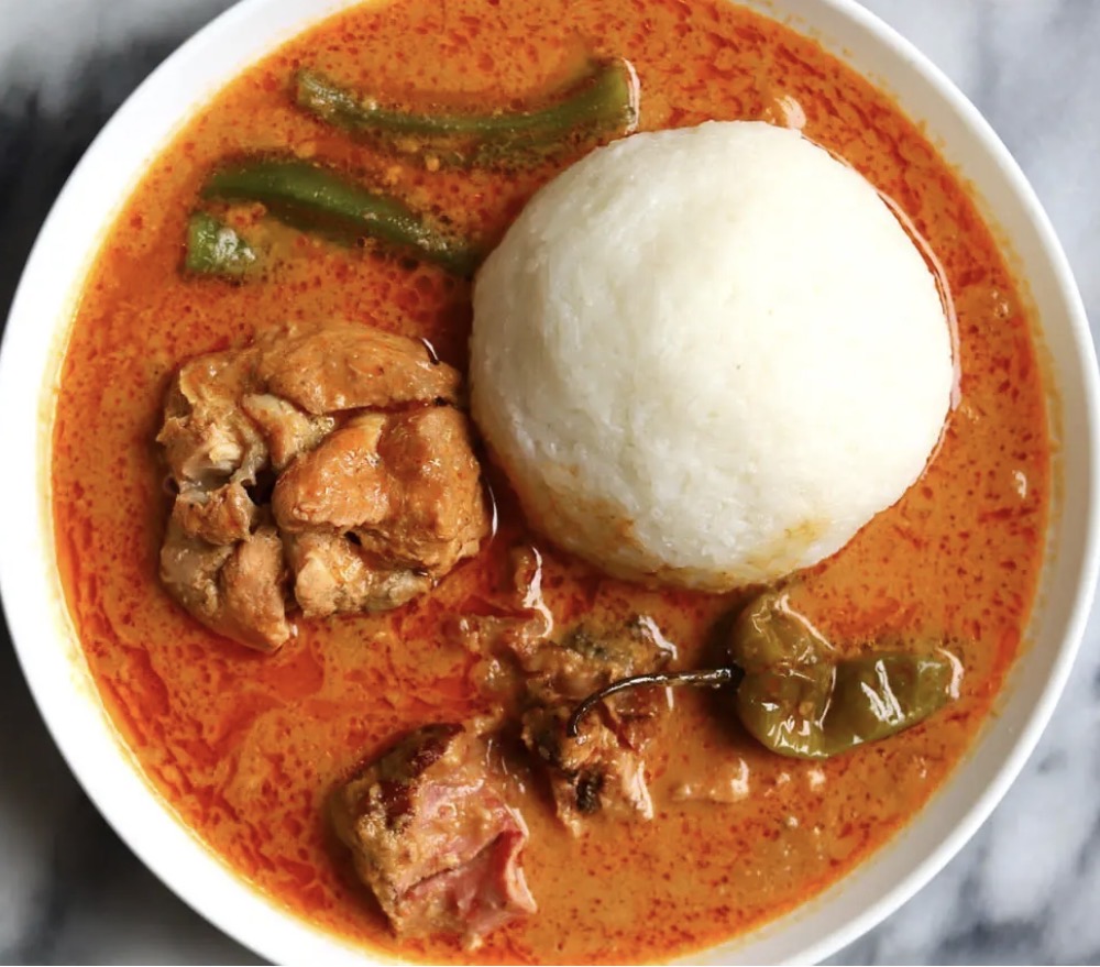Rice Balls with Peanut Soup