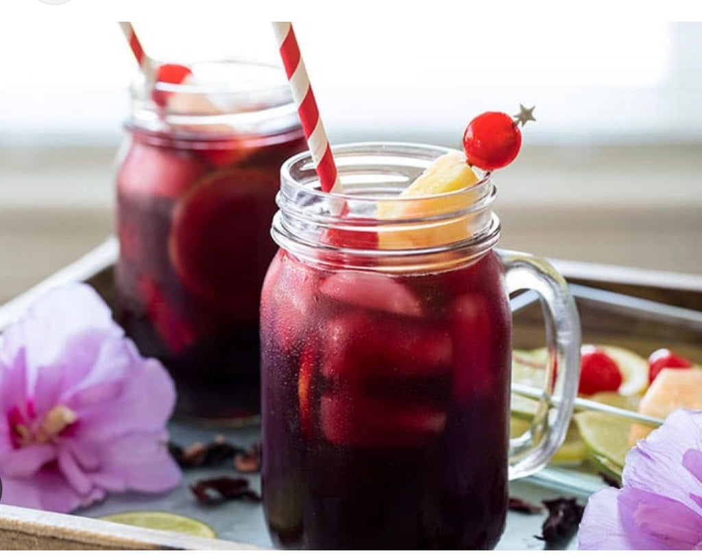 Hibiscus Flower Juice (Sobolo)