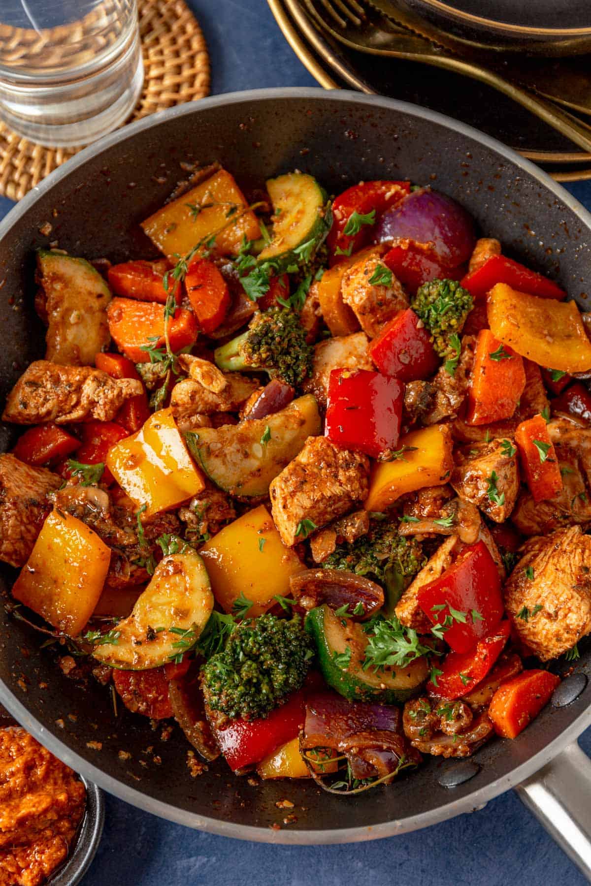 Spicy Assorted Chicken with Vegetables