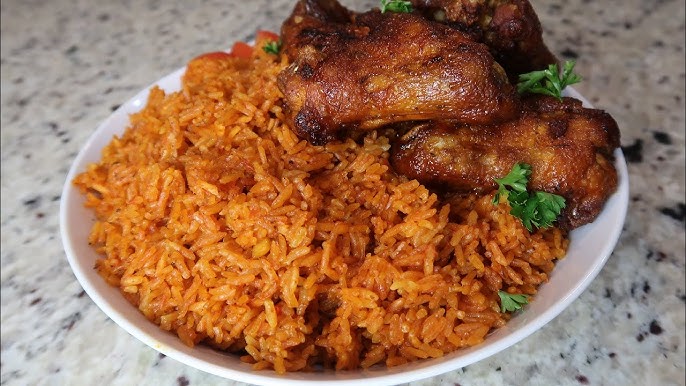 Jollof Rice with Chicken